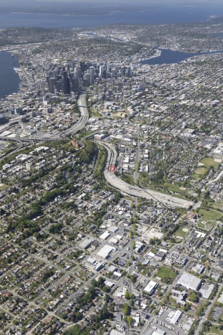Stadiums Area - Seattle, WA, USA
