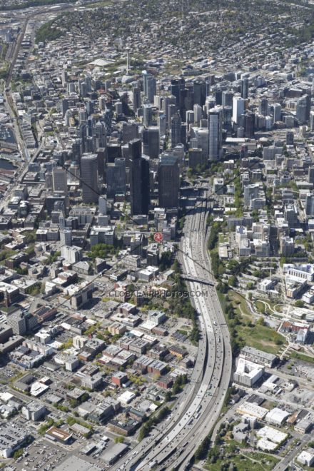Stadiums Area - Seattle, WA, USA